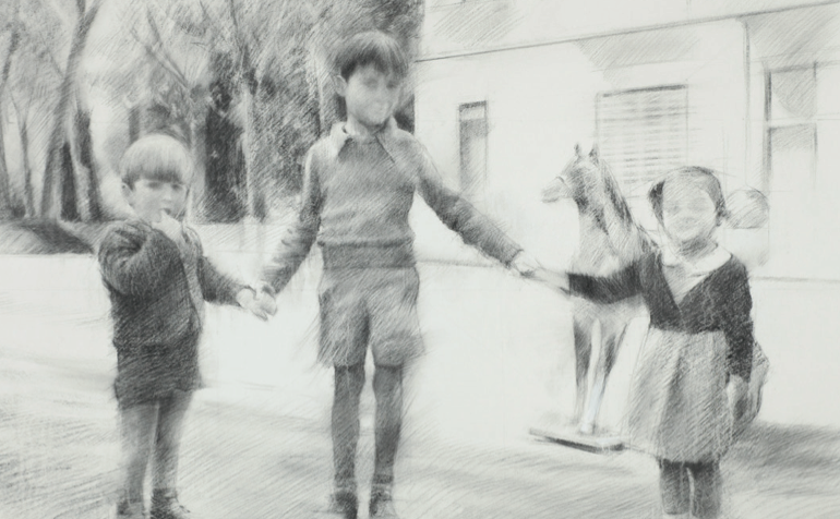 Dibuixos i carbonets de Miquel Wert a la Galeria d’art Anquin’s