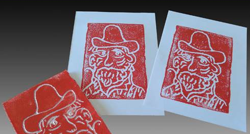 Taller de litografies a la Fundació Palau