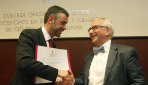Carles Duarte rep el premi Ramon Fuster