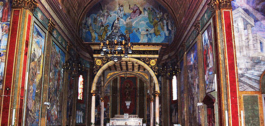 Les pintures murals de la parròquia de Sant Andreu de Palomar candidates a “pintura universal a Barcelona”