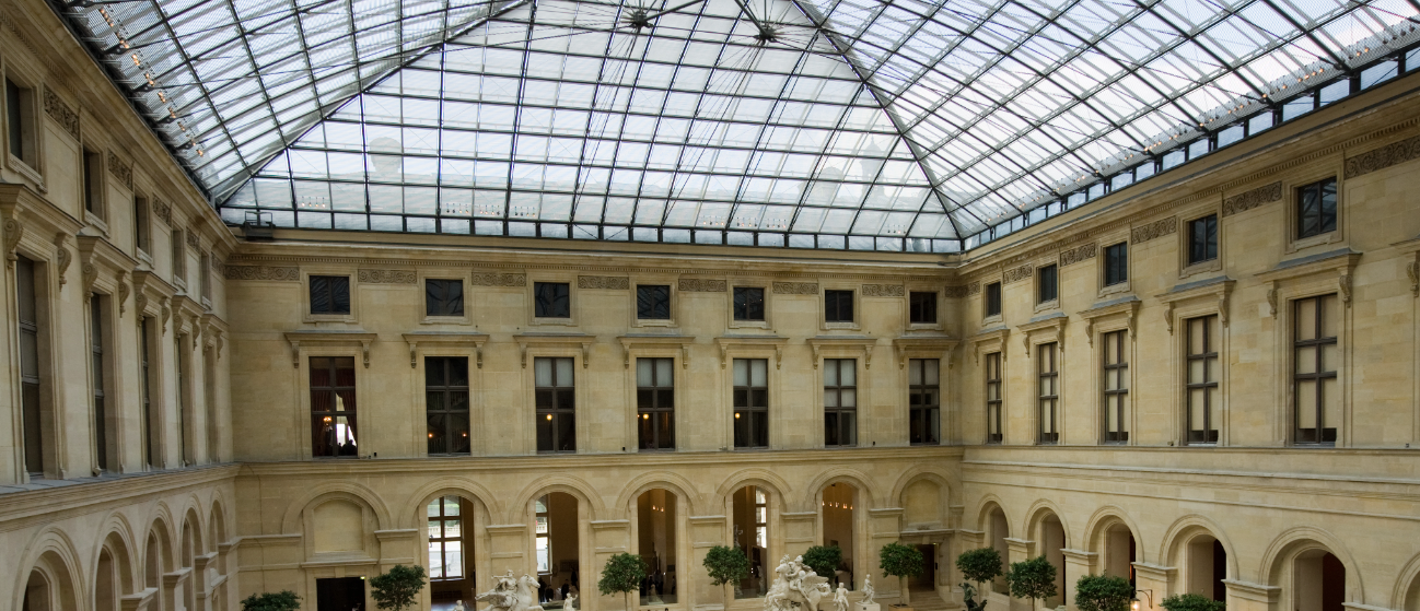 Rodatge al Museu del Louvre