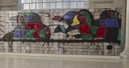 Miró entra al Museu Nacional d\'Art de Catalunya (MNAC)