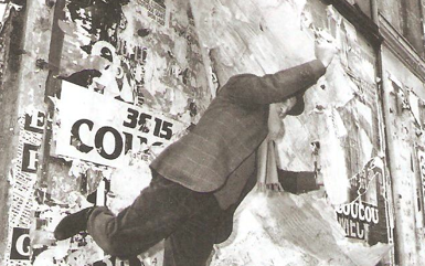 Jacques Villeglé a la Fundació Stämpfli