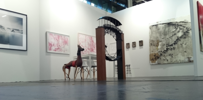 Fernando Suárez Reguera a Art Cologne i la sala José Saramago