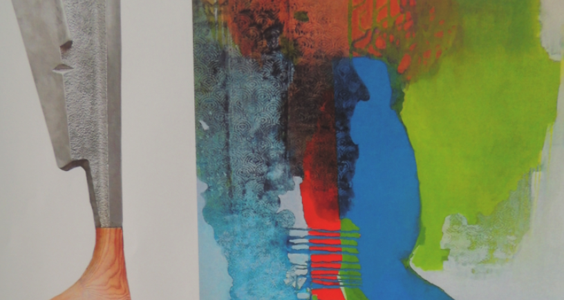 Stenström i Caus a la sala de Can Ginebreda