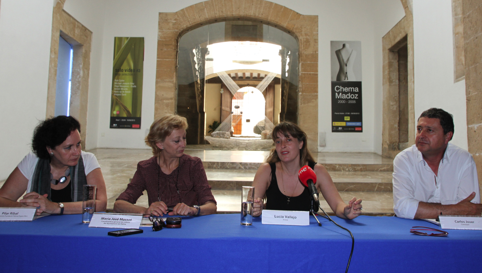 Lucía Vallejo exposa la seva obra en el Casal Solleric 