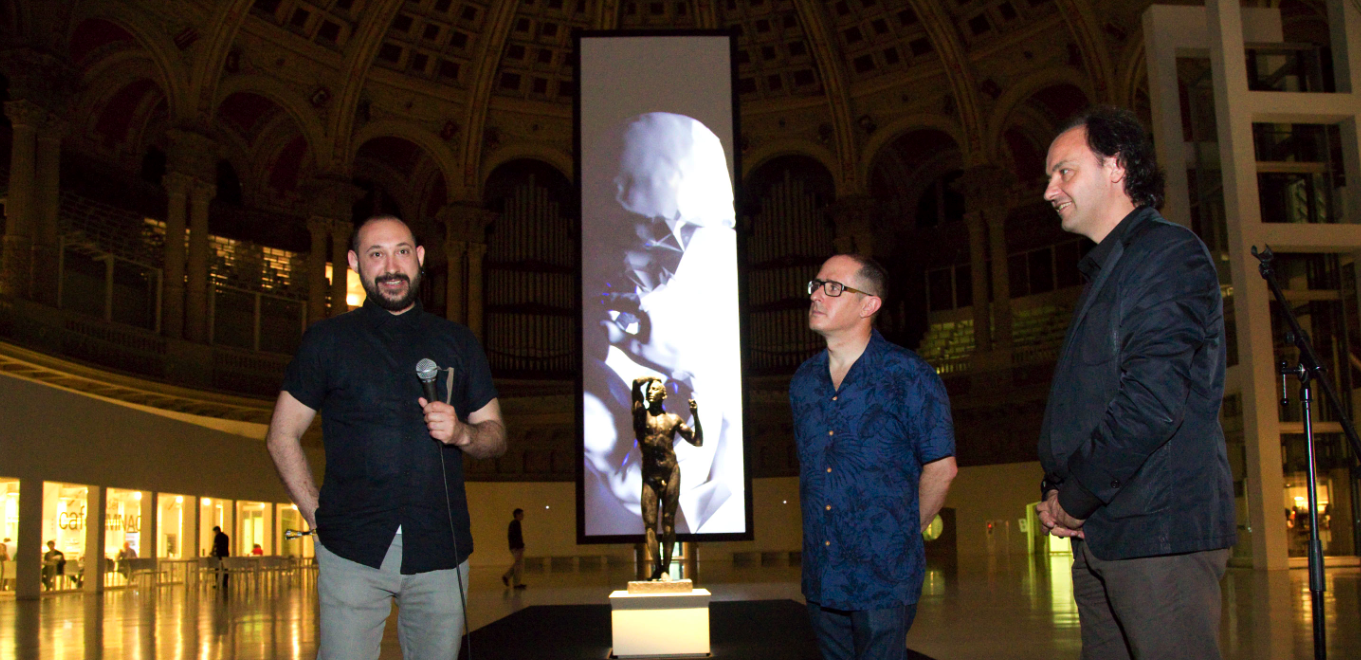 El MNAC presenta una escultura de Davide Quayola, dins el festival Sónar