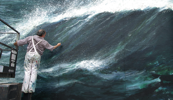 Josep Niebla realitzarà en directe una peça de gran format a l\'Espai Mas d\'en Dorra