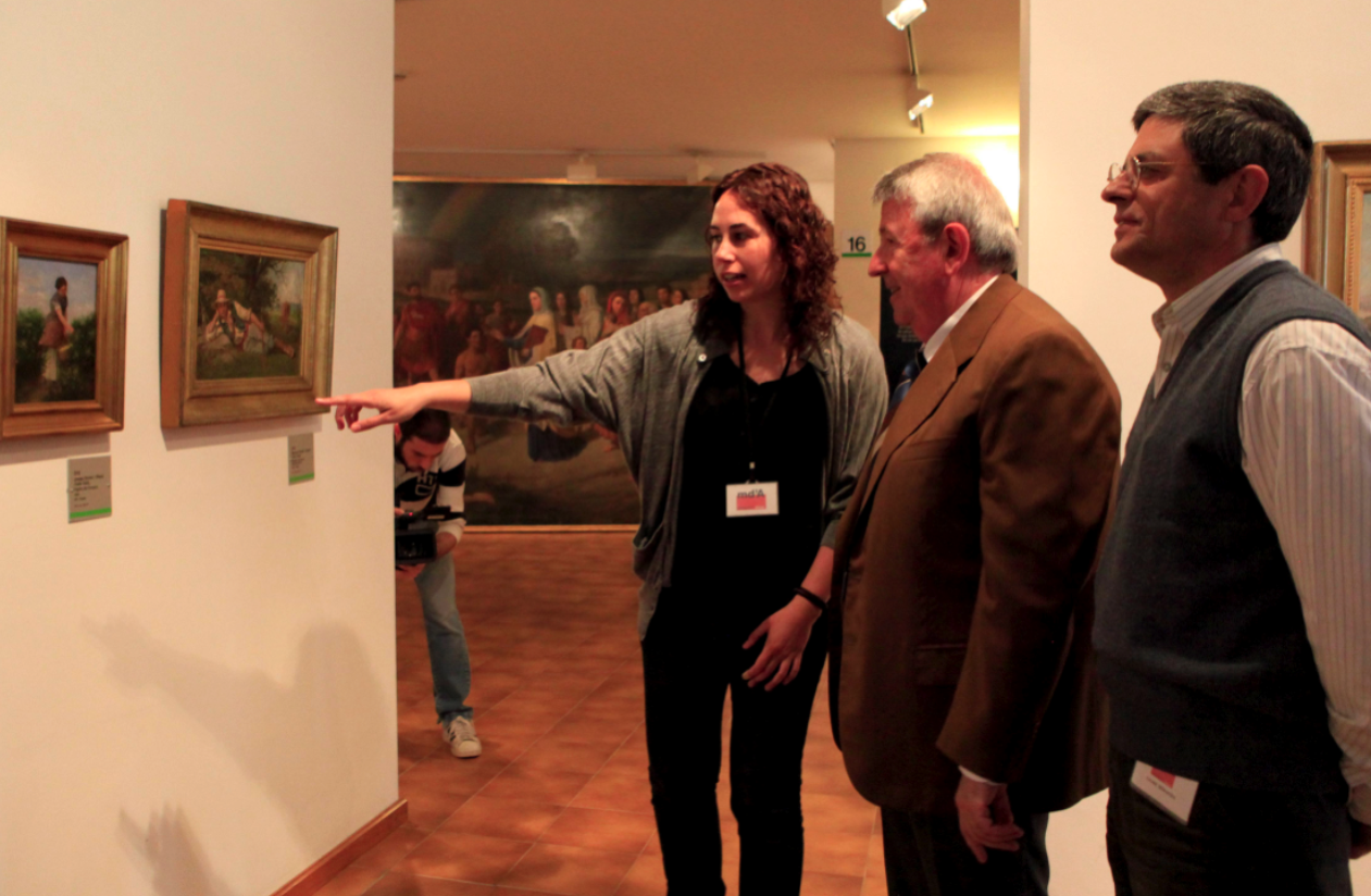 Restauració de sis pintures del fons d’Art de la Diputació dipositat al Museu d’Art