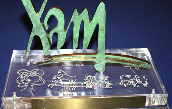 El Premi Xam Rotary Club a Ben Jakober i Jannick Vu