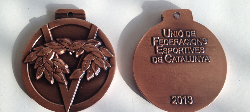 Josep Fossas dissenya la Medalla de Campions de la UFEC 2013