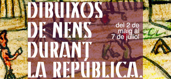 Dibuixos de nens durant la República al Museu