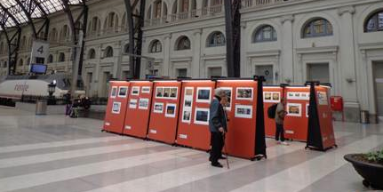 Exposició “Camins de ferro” a l’estació de França 
