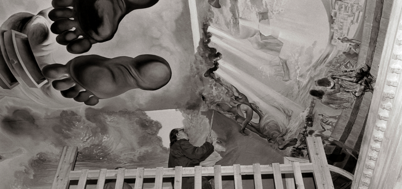 El tallers de Salvador Dalí al Castell de Púbol