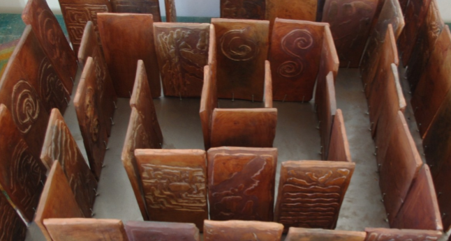 “Laberint de Mirades” a l\'església vella de Ses Salines 