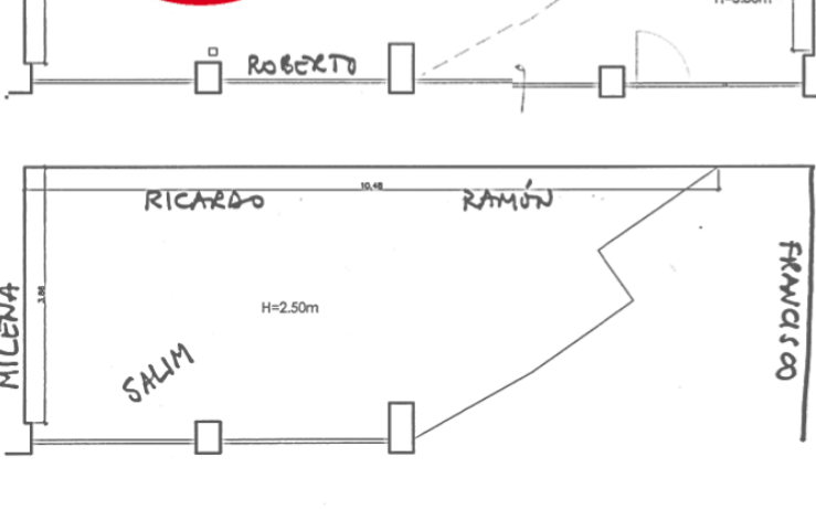 Estudiantes de la Facultat de Belles Arts de la UCM a la Galeria Liebre