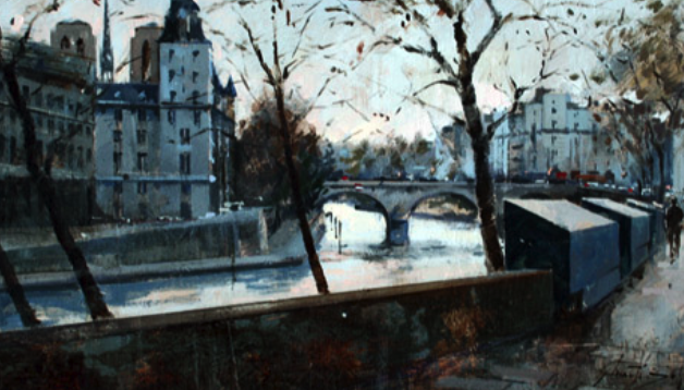 Primera exposició de Martí Bofarull a Lió