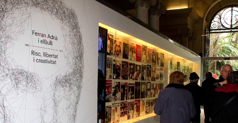 L’exposició dedicada a Ferran Adrià i el Bulli al Palau Robert ha rebut 650.000 visitants