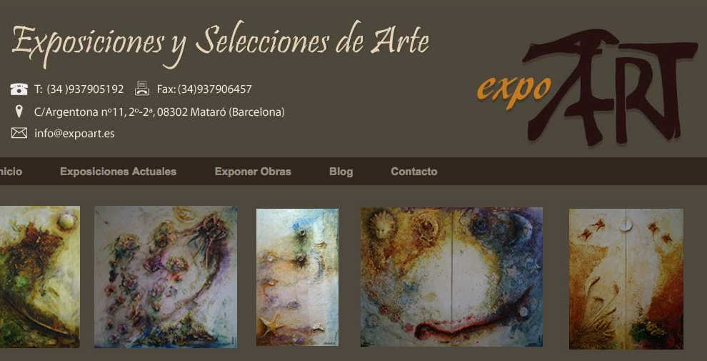 Subastes on line presenta una nova web d’exposicions d’art en sales virtuals