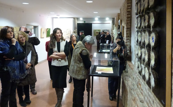 Inauguració de l’exposició “e3” de Rosalia Pomés al Museu de l’Estampació