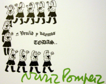 Sola davant la vinyeta” reivindica la figura de la ninotaire Núria Pompeia