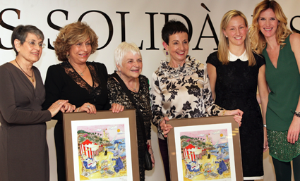 L\'Aecc de Lloret recull 4.010 euros en el V Sopar de Dones de Guitart Monterrey