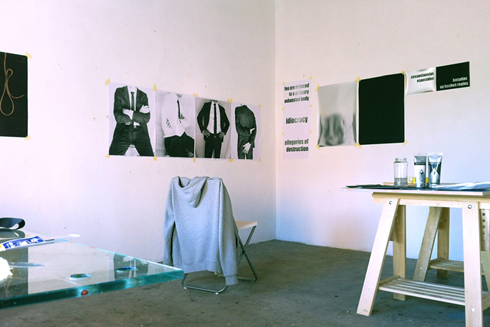 Jorge García, artista en residència a Addaya el mes de desembre