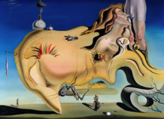 Exposició de Salvador Dalí al Centre Georges Pompidou 