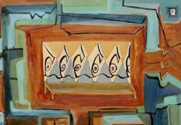 Dolors Bosch entrega una obra al fons dels Amics del Museu d\'Art