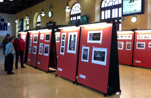 L\'exposició de fotografia \'Camins de Ferro\' arriba a l\'estació d\'Adif de Cartagena