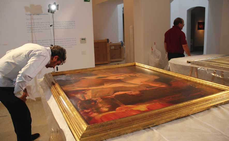 La mostra de la Col·lecció Carmen Thyssen ha rebut 38.000 visitants