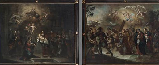 Presentació de la restauració del conjunt de les sis pintures de l\'església dels Dolors