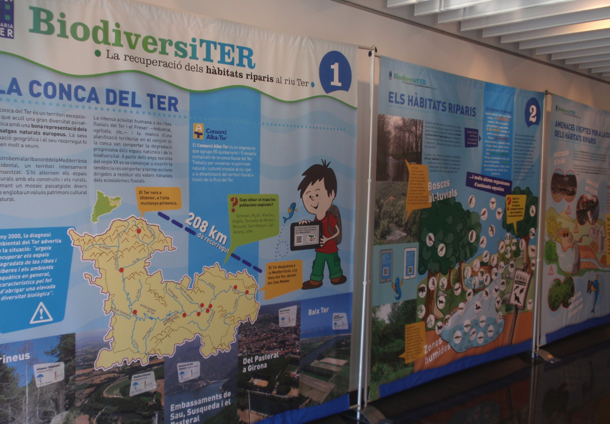 “Biodiversiter” a la sala del Centre de Visitants del Gironès