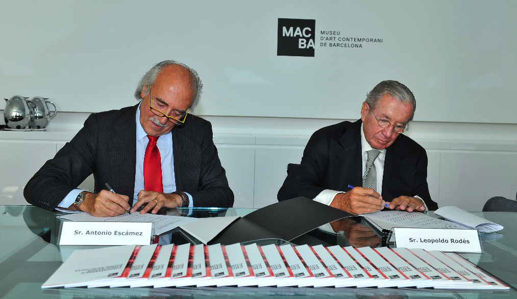 La Fundació Banc Santander patrocinarà el programa de formació del professorat del MACBA