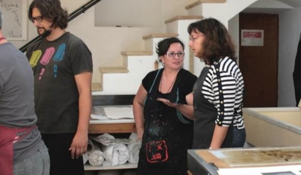 La Fundació Pilar i Joan Miró acull un curs de gravat impartit per Alicia Candiani