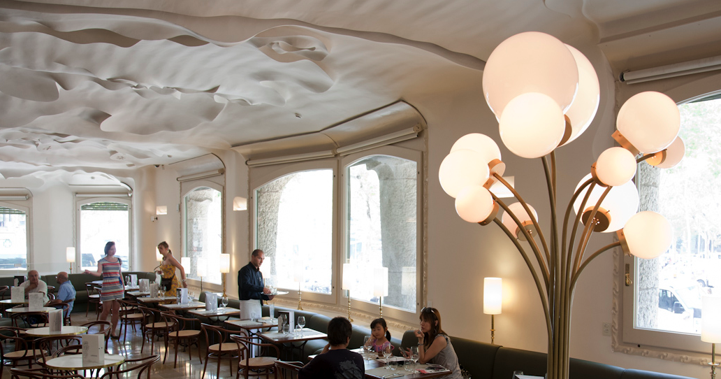 Inauguració d\'un nou espai gastronòmic a la Casa Milà: el Cafè de la Pedrera