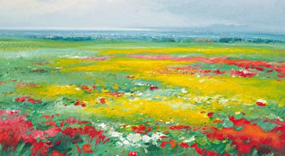 Lluís Roura inaugura exposició a S\'Agaró Hotel