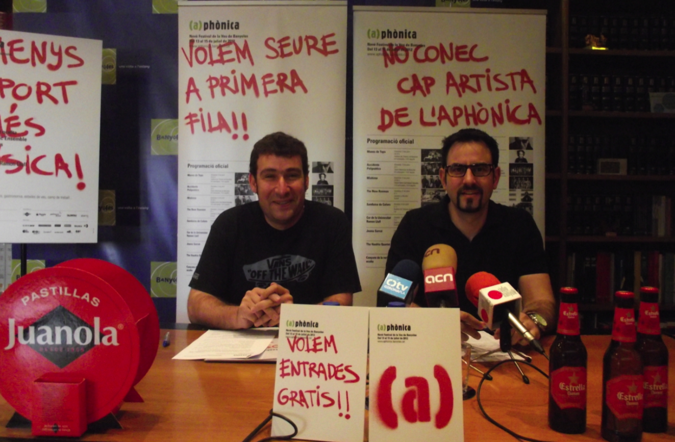 El Festival (A)phònica, del 13 al 15 de juliol