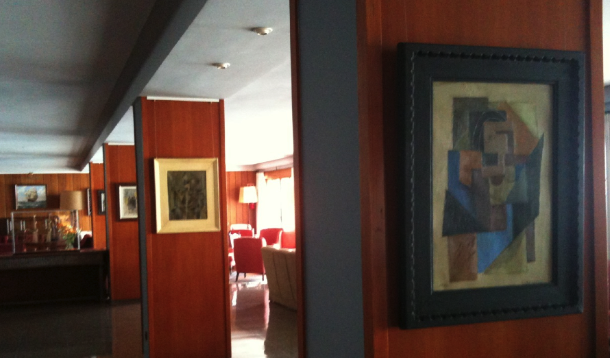 Exposició de Francesc Subarroca a les sales de l\'Hotel Santa Marta