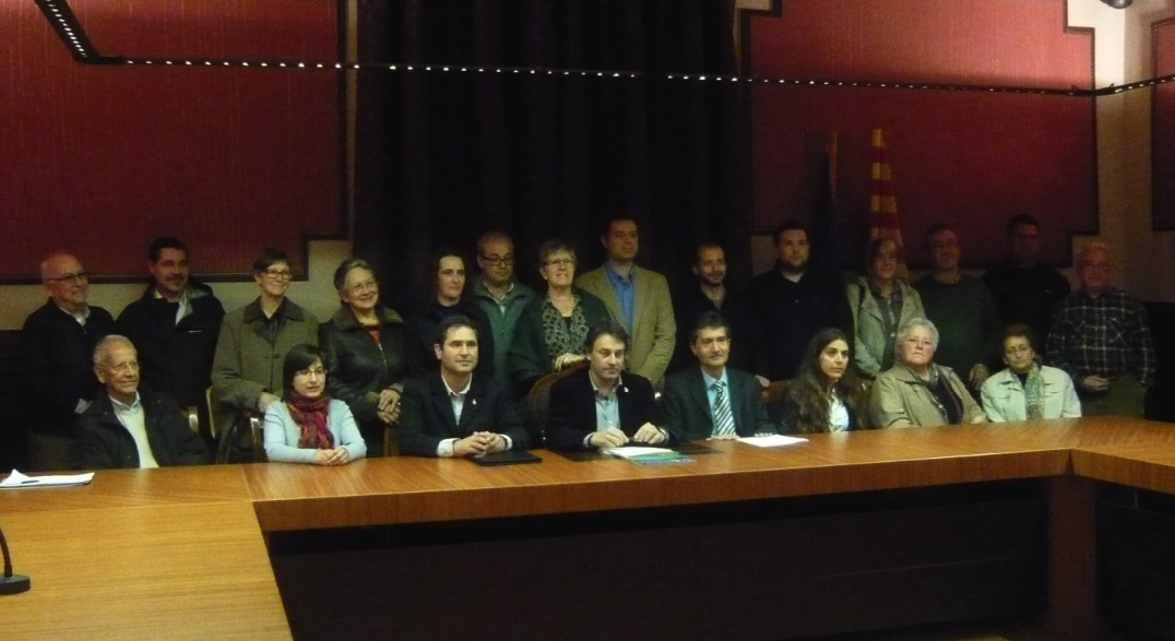 Presentació de la comissió organitzadora de la Capital de la Cultura Catalana 2013