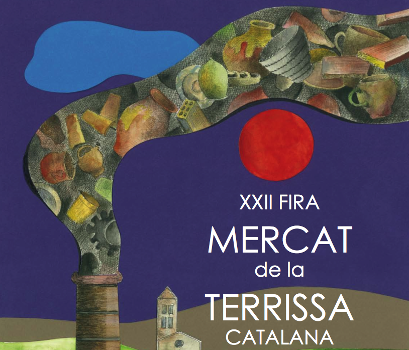 Bonaventura Ansón, autor del cartell de la Fira Mercat de la Terrissa Catalana