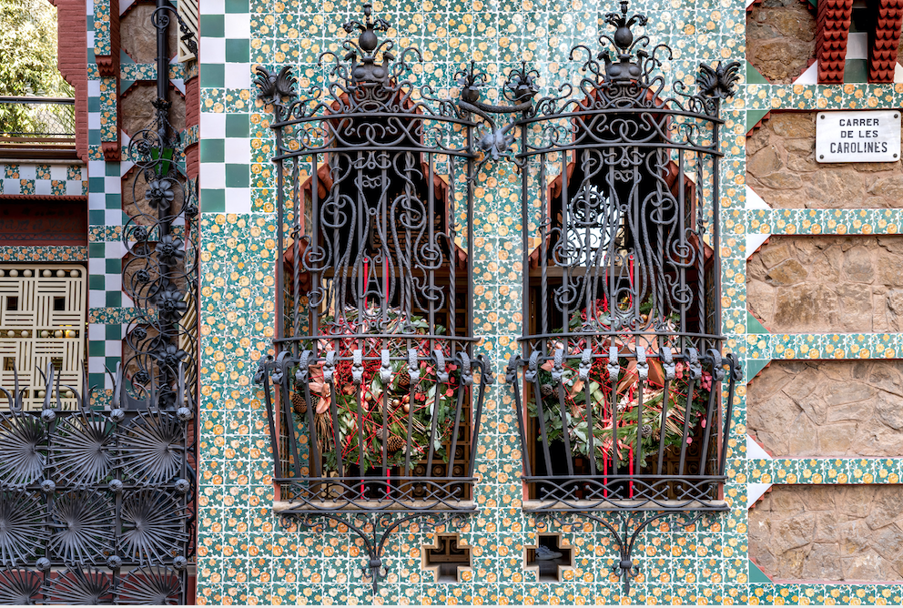 Casa Vicens Gaudí s’omple de romanticisme i flors durant aquest Nadal