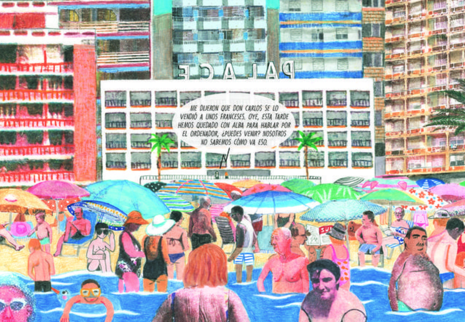 "Todo bajo el sol" d'Ana Penyas, prix de l'Association des critiques et diffuseurs de la bande dessinée