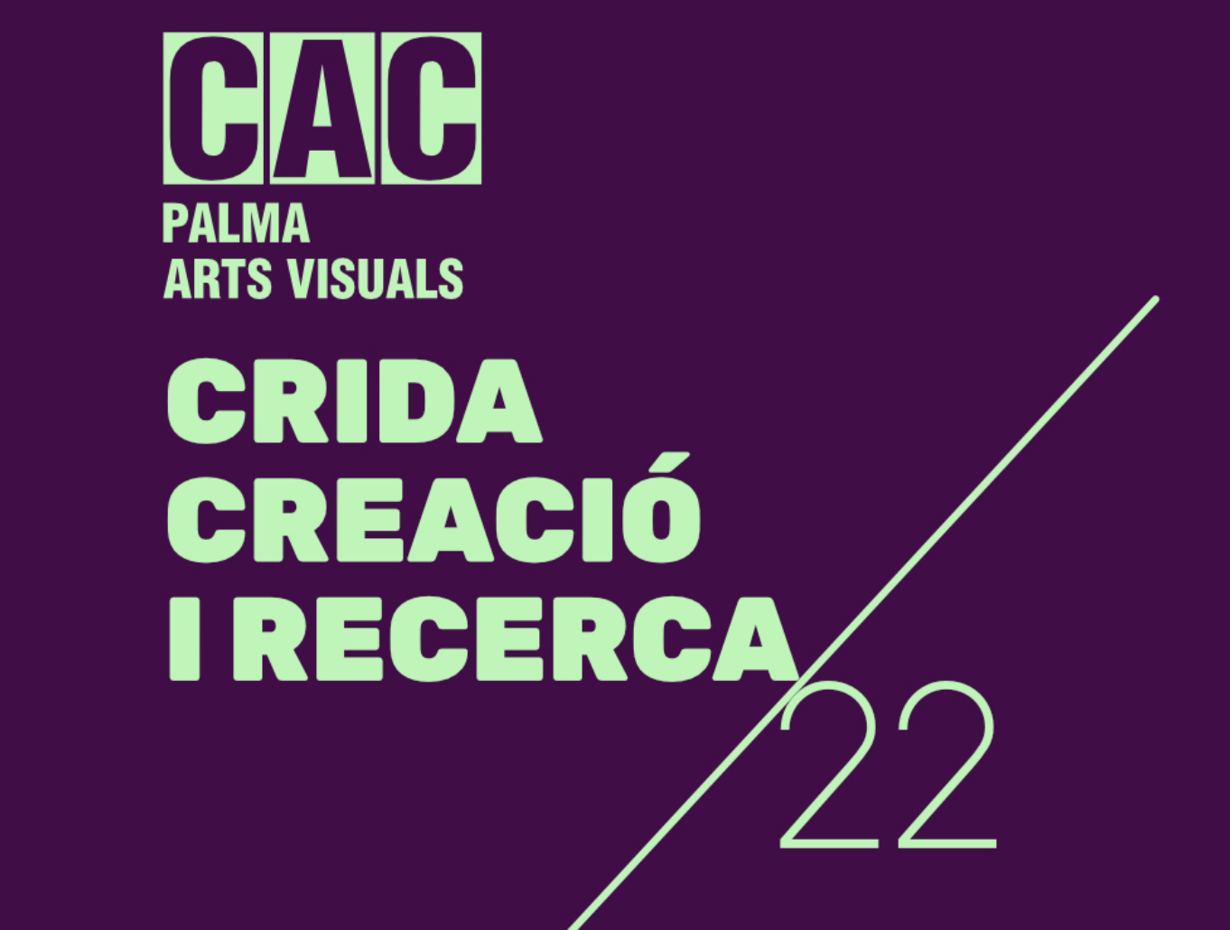 CAC Palma 2022 obre la Crida a la contractació de projectes de creació i recerca 2022