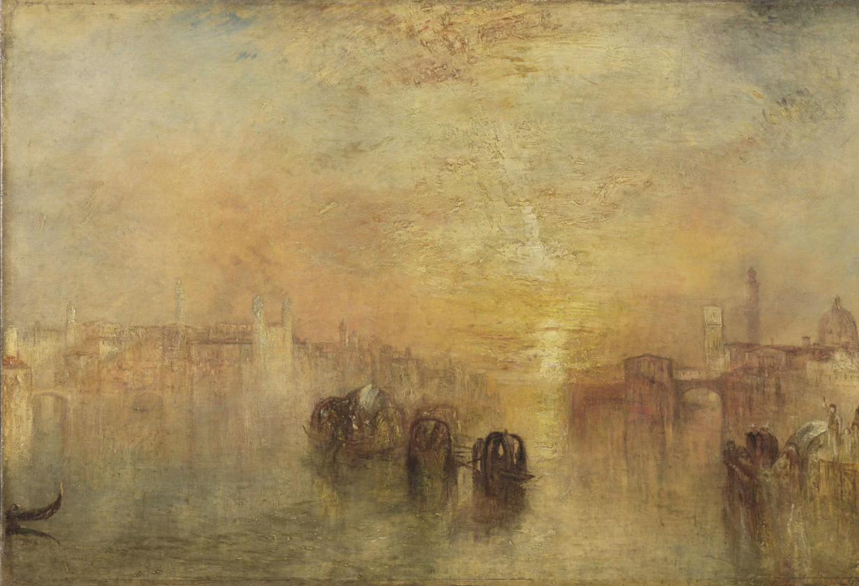 "Turner. The light is colored" at the MNAC
