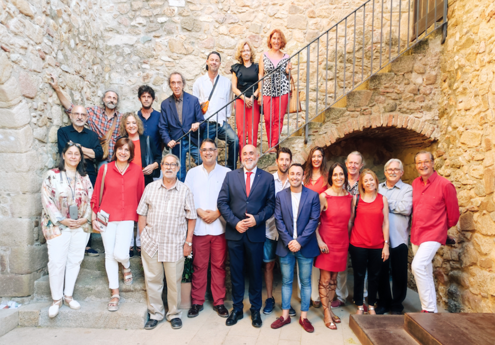 Inauguration of the triple exhibition "Views of a Collection" in Castell d'Aro and Platja d'Aro