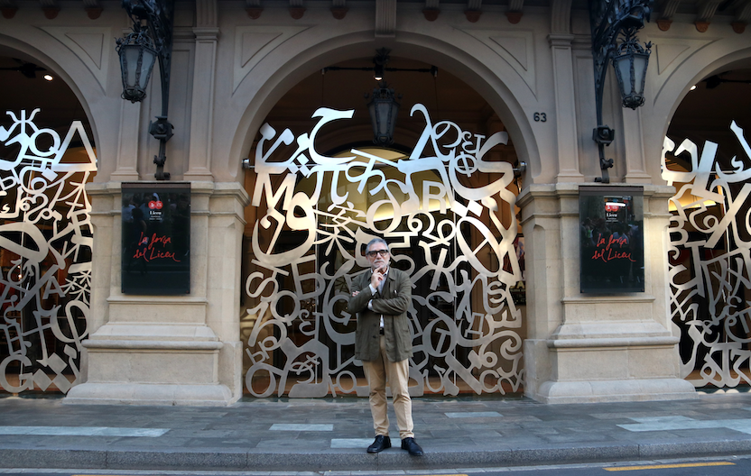 "Constellations" by Jaume Plensa opens the doors of the Liceu