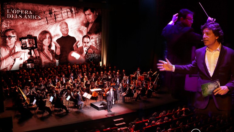 "L'Opera dels amics" is presented at the Girona Auditorium