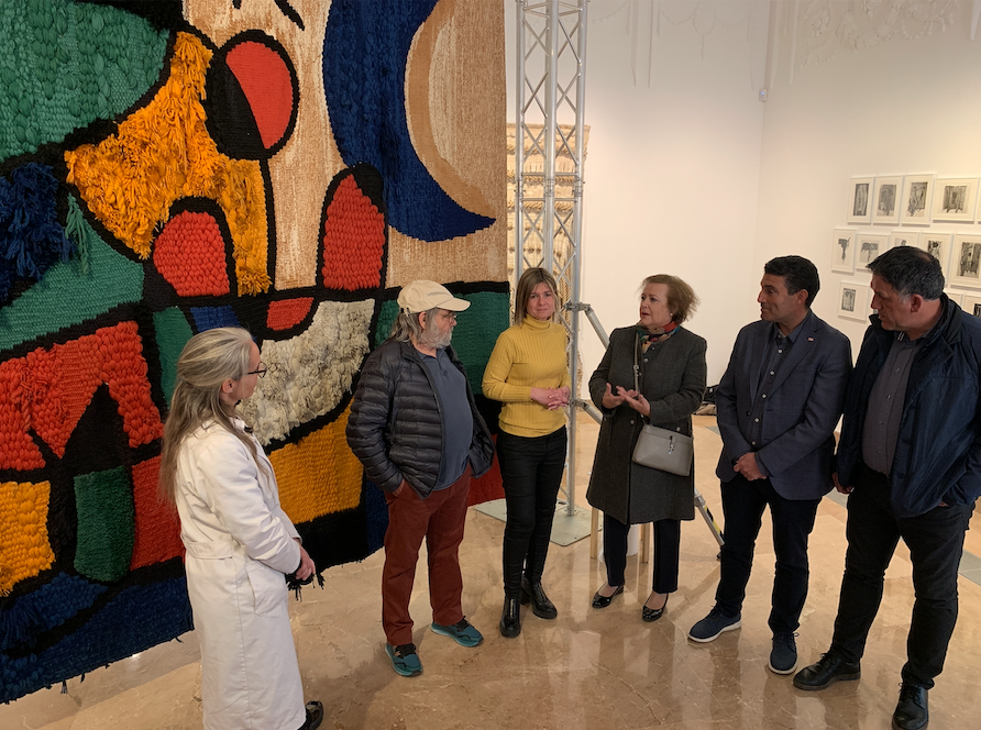 El "Tapís de Tarragona" de Miró y Royo se restaura