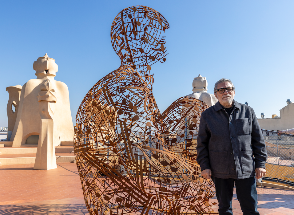 Jaume Plensa: "I'd rather look at Laura's face than read the review"